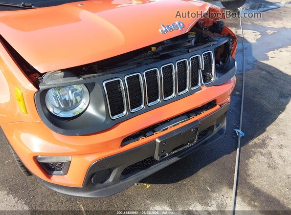 ZACNJBAB0KPJ77124 2019 JEEP RENEGADE Orange 
