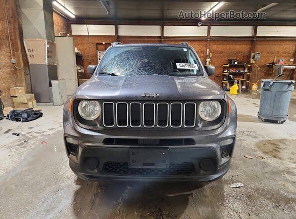 ZACNJBAB0KPK03401 2019 JEEP RENEGADE Charcoal Widok z przodu