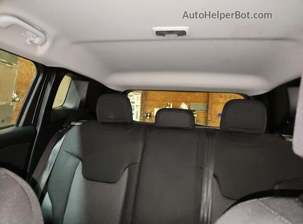 ZACNJBAB0KPK03401 2019 JEEP RENEGADE Charcoal Widok tylnych siedzeń