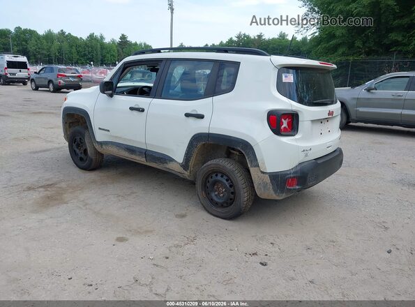 ZACNJBAB0KPK84996 2019 JEEP RENEGADE Белый Задняя левая четверть