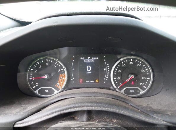 ZACNJBAB0KPK84996 2019 JEEP RENEGADE Белый Вид задних сидений