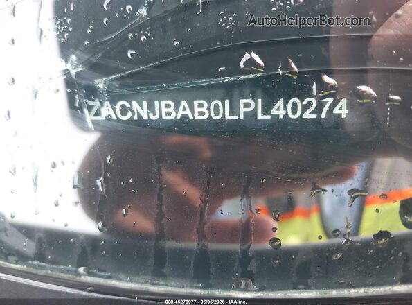 ZACNJBAB0LPL40274 2020 JEEP RENEGADE Белый Вид подкапотного пространства