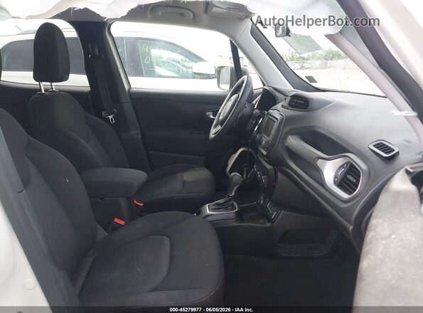 ZACNJBAB0LPL40274 2020 JEEP RENEGADE Белый Вид салона спереди