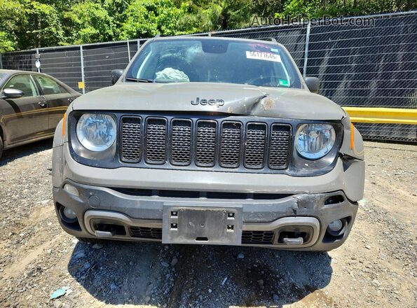 ZACNJBAB0LPL58158 2020 JEEP RENEGADE Серый Вид спереди