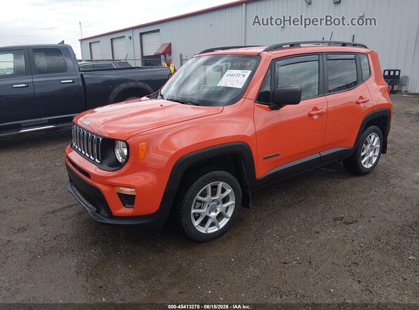 ZACNJBAB0LPL69158 2020 JEEP RENEGADE Orange Առջևի ձախ երեք քառորդ տեսարան