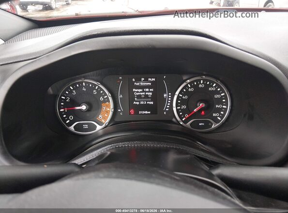 ZACNJBAB0LPL69158 2020 JEEP RENEGADE Orange Հետևի նստատեղերի տեսք