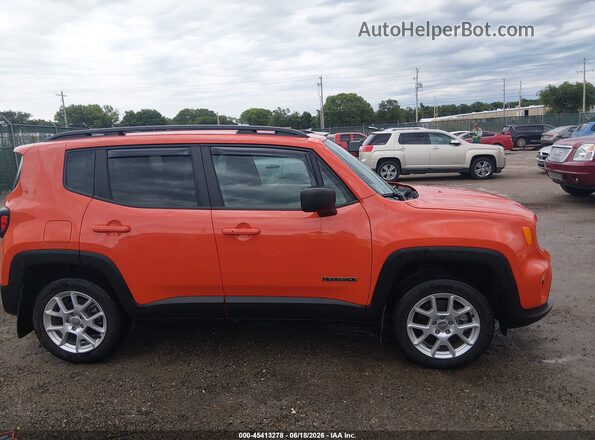 ZACNJBAB0LPL69158 2020 JEEP RENEGADE Orange Սալոնի հետևի տեսք