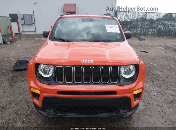 ZACNJBAB0LPL69158 2020 JEEP RENEGADE Orange Սարքավորումների վահանակի տեսք