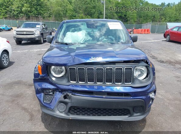 ZACNJBAB1KPJ75172 2019 JEEP RENEGADE Синий 
