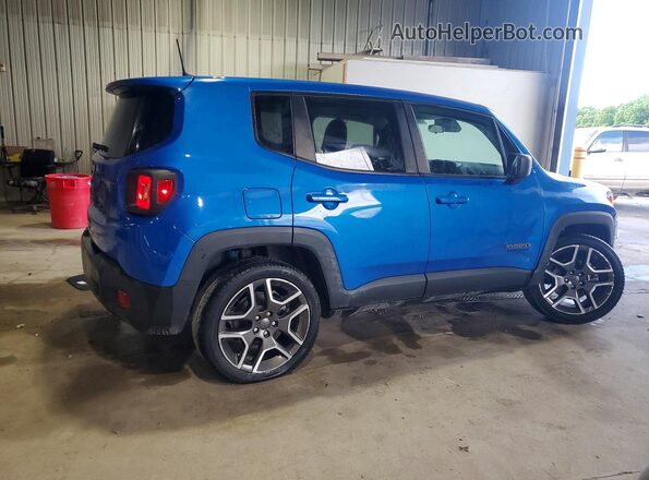 ZACNJBAB2LPL76094 2020 JEEP RENEGADE Blue Tył prawy