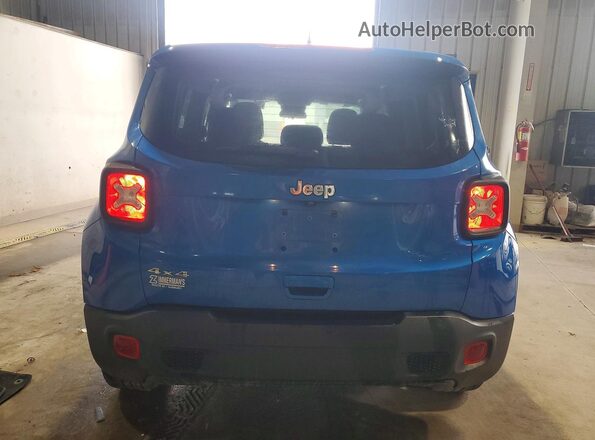 ZACNJBAB2LPL76094 2020 JEEP RENEGADE Blue Widok z tyłu