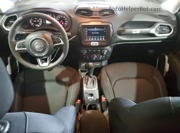 ZACNJBAB2LPL76094 2020 JEEP RENEGADE Blue Widok deski rozdzielczej