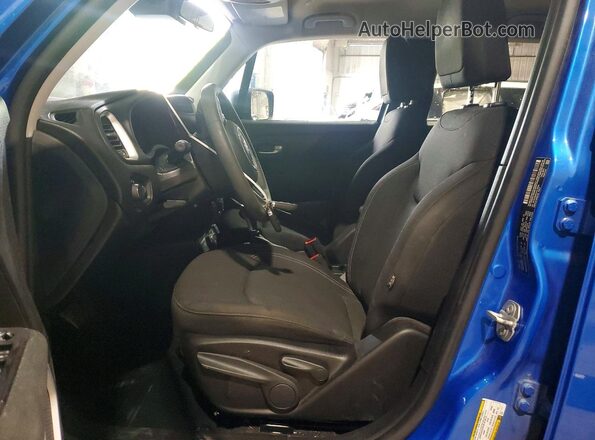 ZACNJBAB2LPL76094 2020 JEEP RENEGADE Blue Widok wnętrza z przodu