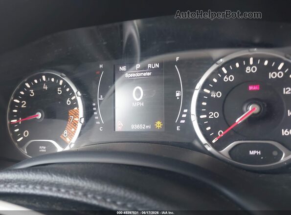 ZACNJBAB3KPK88802 2019 JEEP RENEGADE Gray Widok tylnych siedzeń