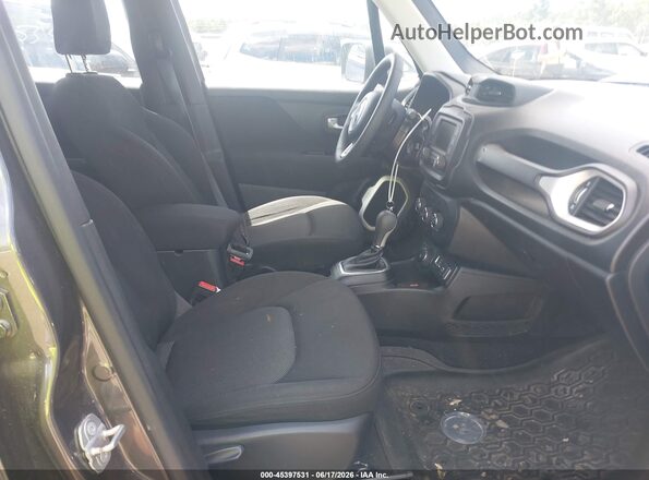 ZACNJBAB3KPK88802 2019 JEEP RENEGADE Gray Widok wnętrza z przodu