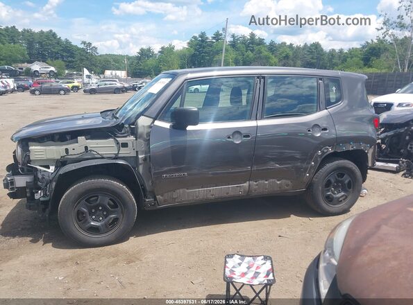 ZACNJBAB3KPK88802 2019 JEEP RENEGADE Gray 