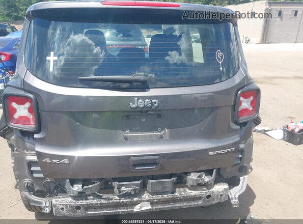 ZACNJBAB3KPK88802 2019 JEEP RENEGADE Gray 