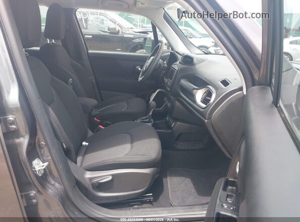 ZACNJBAB5KPK74299 2019 JEEP RENEGADE Gray Սալոնի դիմացի տեսք