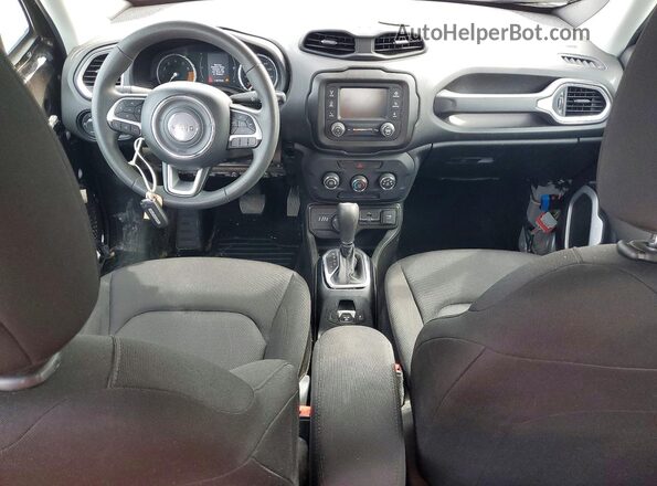 ZACNJBAB5LPL59824 2020 JEEP RENEGADE Black Вид панелі приладів