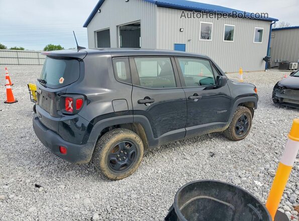 ZACNJBAB5LPL59824 2020 JEEP RENEGADE Black Задня права чверть