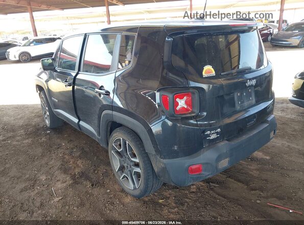 ZACNJBAB6LPL86479 2020 JEEP RENEGADE Black Tył lewy
