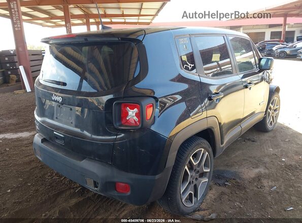 ZACNJBAB6LPL86479 2020 JEEP RENEGADE Black Tył prawy