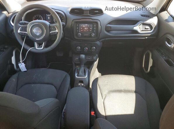 ZACNJBAB7LPL23925 2020 JEEP RENEGADE Black Widok deski rozdzielczej