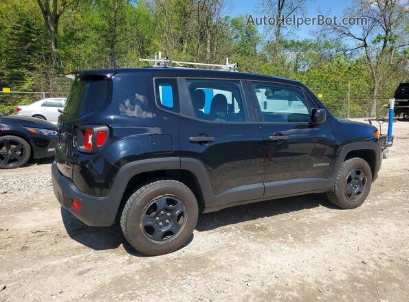 ZACNJBAB7LPL23925 2020 JEEP RENEGADE Black Tył prawy