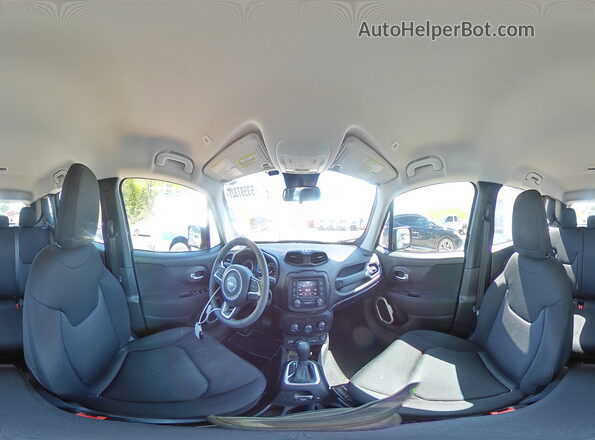 ZACNJBAB7LPL23925 2020 JEEP RENEGADE Black Widok naklejki z numerem VIN