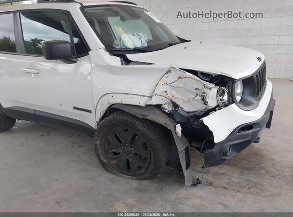 ZACNJBAB7LPL24184 2020 JEEP RENEGADE White Вид спереду