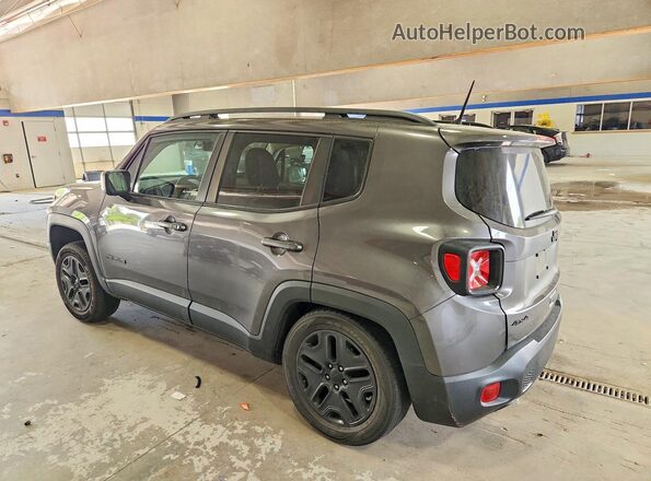 ZACNJBAB9KPK48627 2019 JEEP RENEGADE Серый Задняя левая четверть