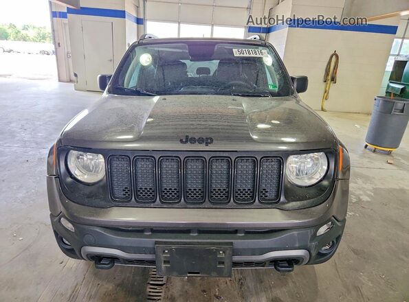 ZACNJBAB9KPK48627 2019 JEEP RENEGADE Серый Вид спереди