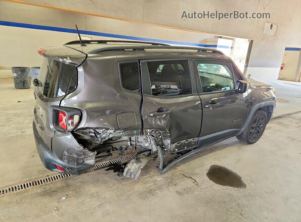 ZACNJBAB9KPK48627 2019 JEEP RENEGADE Серый Задняя правая четверть