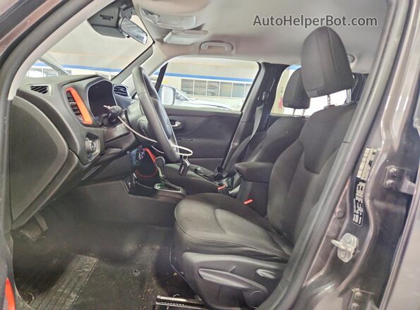 ZACNJBAB9KPK48627 2019 JEEP RENEGADE Серый Вид салона спереди