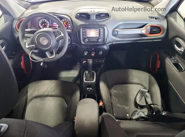ZACNJBAB9KPK48627 2019 JEEP RENEGADE Серый Вид панели приборов