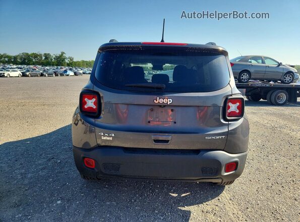ZACNJBABXKPJ74134 2019 JEEP RENEGADE Charcoal უკანა ხედი