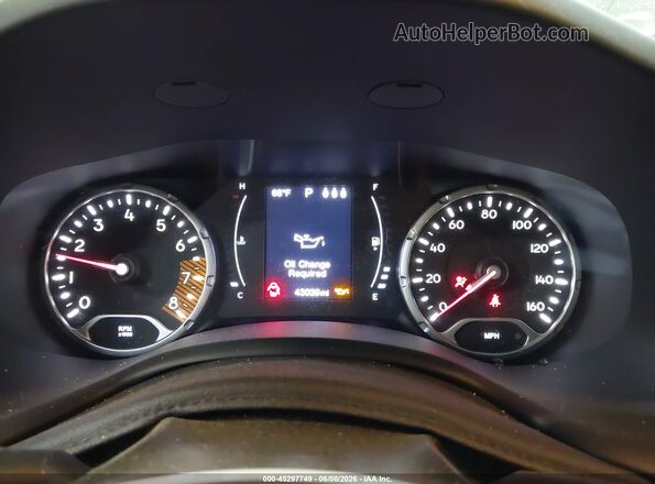 ZACNJBABXKPJ86638 2019 JEEP RENEGADE Red უკანა სავარძლების ხედი
