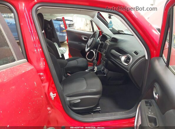 ZACNJBABXKPJ86638 2019 JEEP RENEGADE Red წინა სალონის ხედი