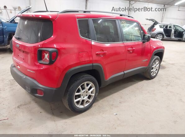 ZACNJBABXKPJ86638 2019 JEEP RENEGADE Red უკანა მარჯვენა