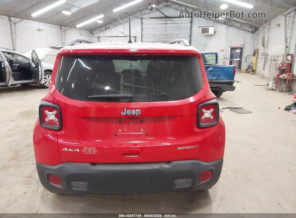 ZACNJBABXKPJ86638 2019 JEEP RENEGADE Red 
