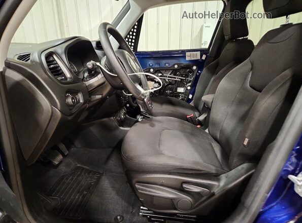ZACNJBABXKPK20545 2019 JEEP RENEGADE Blue Widok wnętrza z przodu