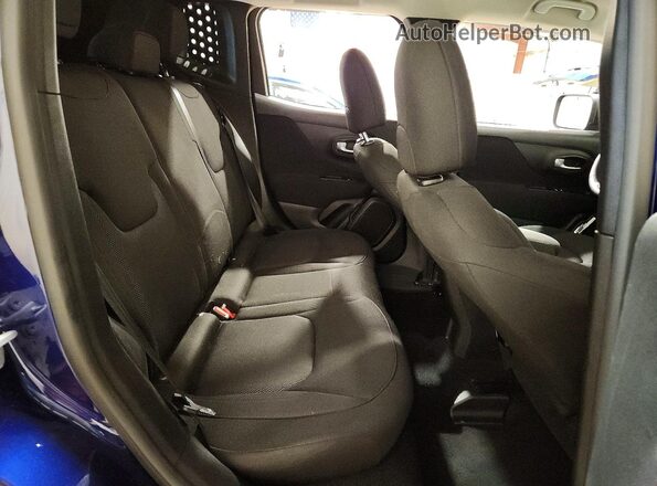 ZACNJBABXKPK20545 2019 JEEP RENEGADE Blue Widok tylnych siedzeń