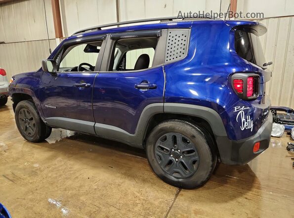 ZACNJBABXKPK20545 2019 JEEP RENEGADE Blue Tył lewy