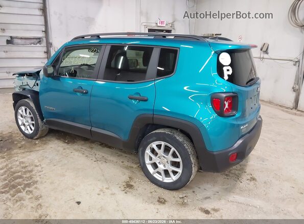 ZACNJBABXLPL98893 2020 JEEP RENEGADE Blue Հետևի ձախ