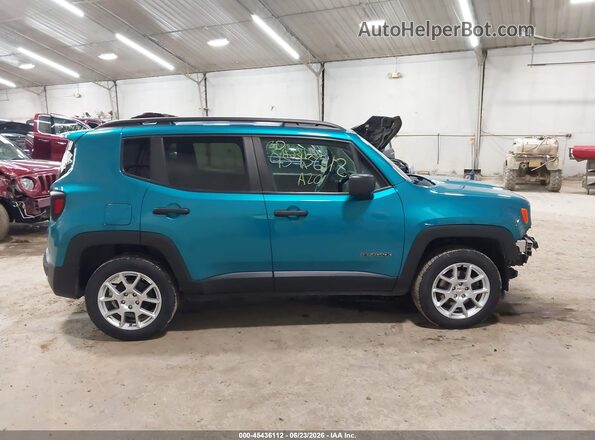 ZACNJBABXLPL98893 2020 JEEP RENEGADE Blue Սալոնի հետևի տեսք