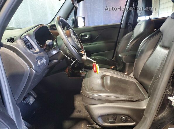 ZACNJBB18LPM05300 2020 JEEP RENEGADE Black Вид салону спереду