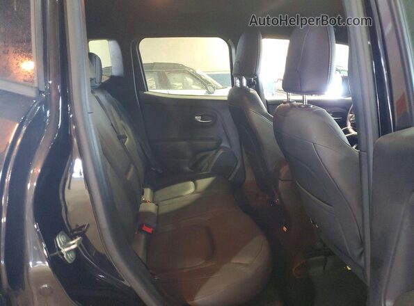 ZACNJBB18LPM05300 2020 JEEP RENEGADE Black Вид задньої частини салону