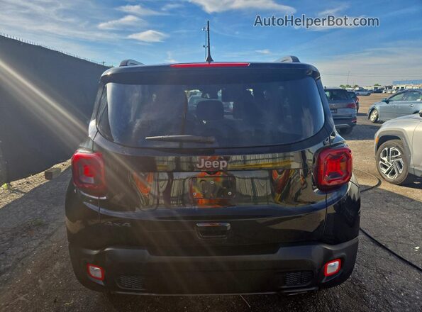 ZACNJBB18LPM05300 2020 JEEP RENEGADE Black Вид ззаду