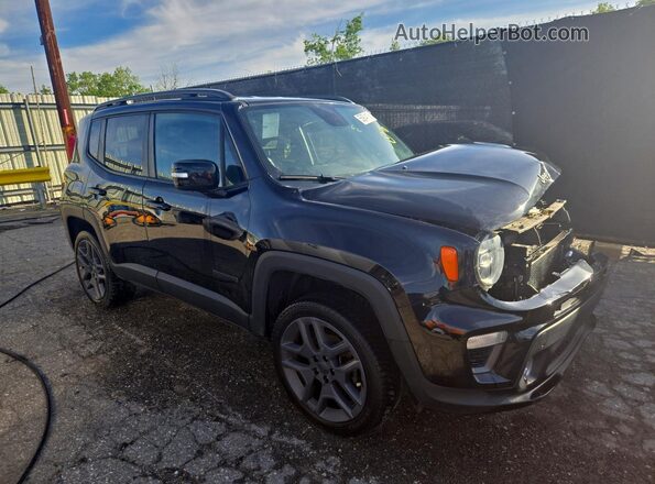 ZACNJBB18LPM05300 2020 JEEP RENEGADE Black Передня права чверть