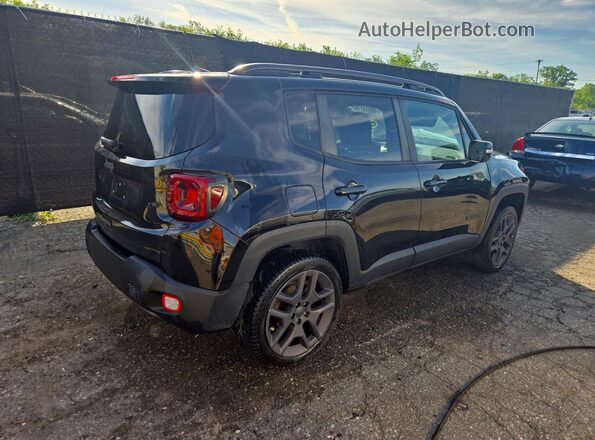 ZACNJBB18LPM05300 2020 JEEP RENEGADE Black Задня права чверть